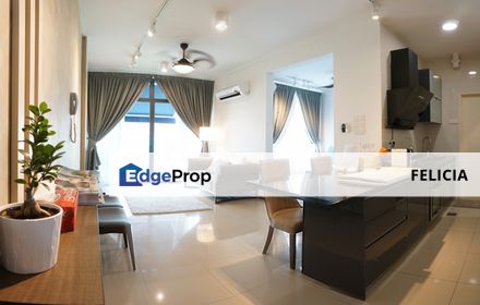 Premium Ground Floor 2 Parking - Move in NOW | Full Reno | Pool View, Selangor, Seri Kembangan