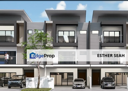 PARTIALLY FURNISHED NEW 3 Storey House @ Selayang 10min Jalan Kuching, Selangor, Selayang