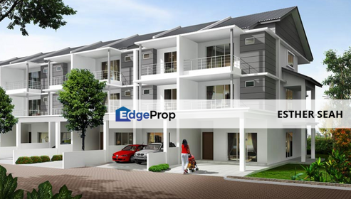 Partially Furnished Hilltop 3 Storey Superlink House , Selangor, Kepong