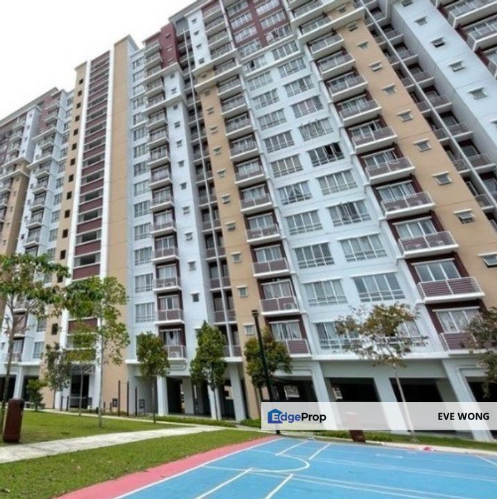 De Kiara 3 rooms Setia Alam apartment for rent for Rental RM950 By EVE