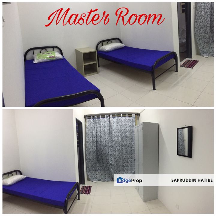 Bilik Master Lelaki  untuk disewa @ Hijauan Heights Bangi, Selangor, Kajang