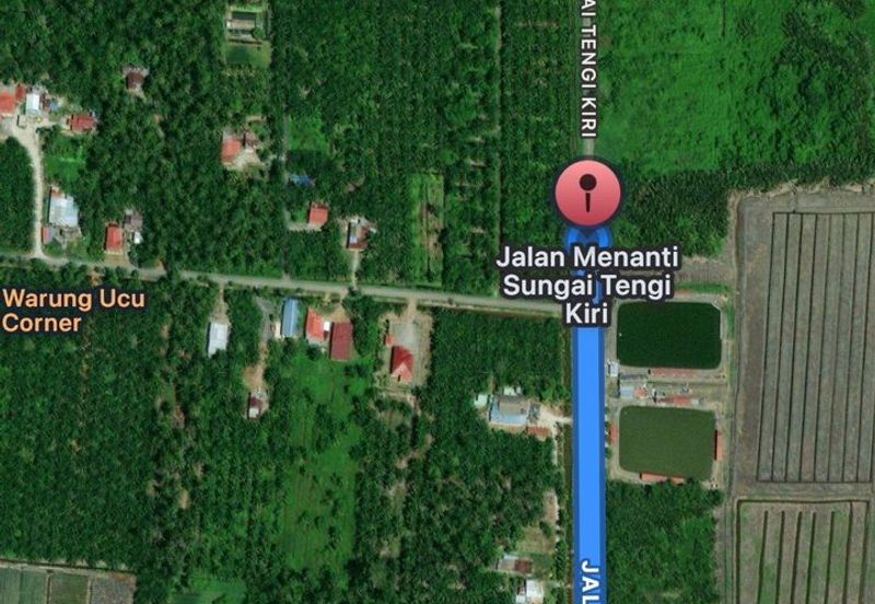 5 Acres Freehold Land for Sale at Kampong Baru, Tanjong Karang, Selangor