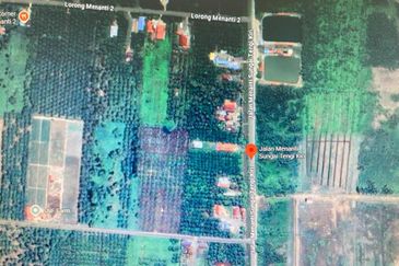 5 Acres Freehold Land for Sale at Kampong Baru, Tanjong Karang, Selangor