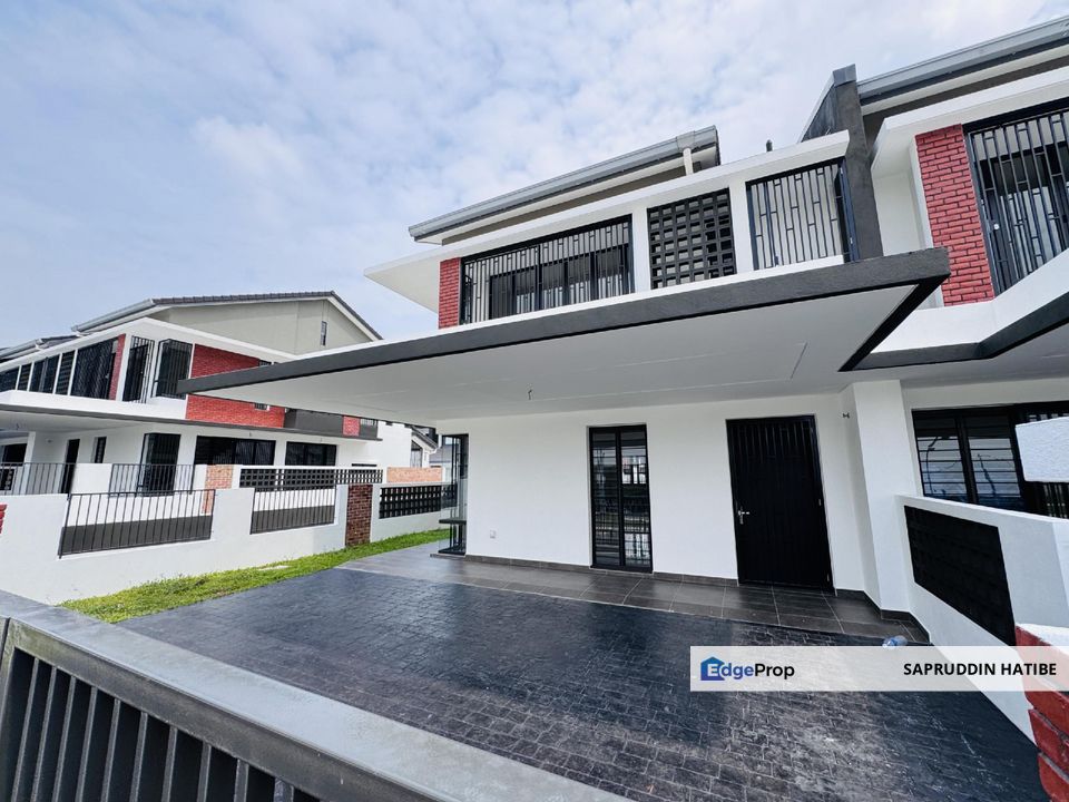 Facing OPEN 2 Storey End Lot Superlink House, Elmina Green 7 Near Lakeside Mall for Sale, Selangor, Shah Alam