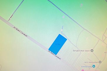 Revised Price! Zonning Residential Land at Jalan Bukit Cerakah For Sale from RM3M to RM2.8M and now RM2.75M (Negotiable)