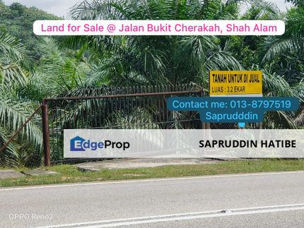 Jalan Bukit Cerakah, Land For Sale, Selangor, Shah Alam
