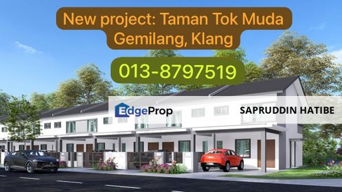 Taman Tok Muda Gemilang, Double Storey Terrace House for Sale - Your Dream House, Selangor, Kapar 