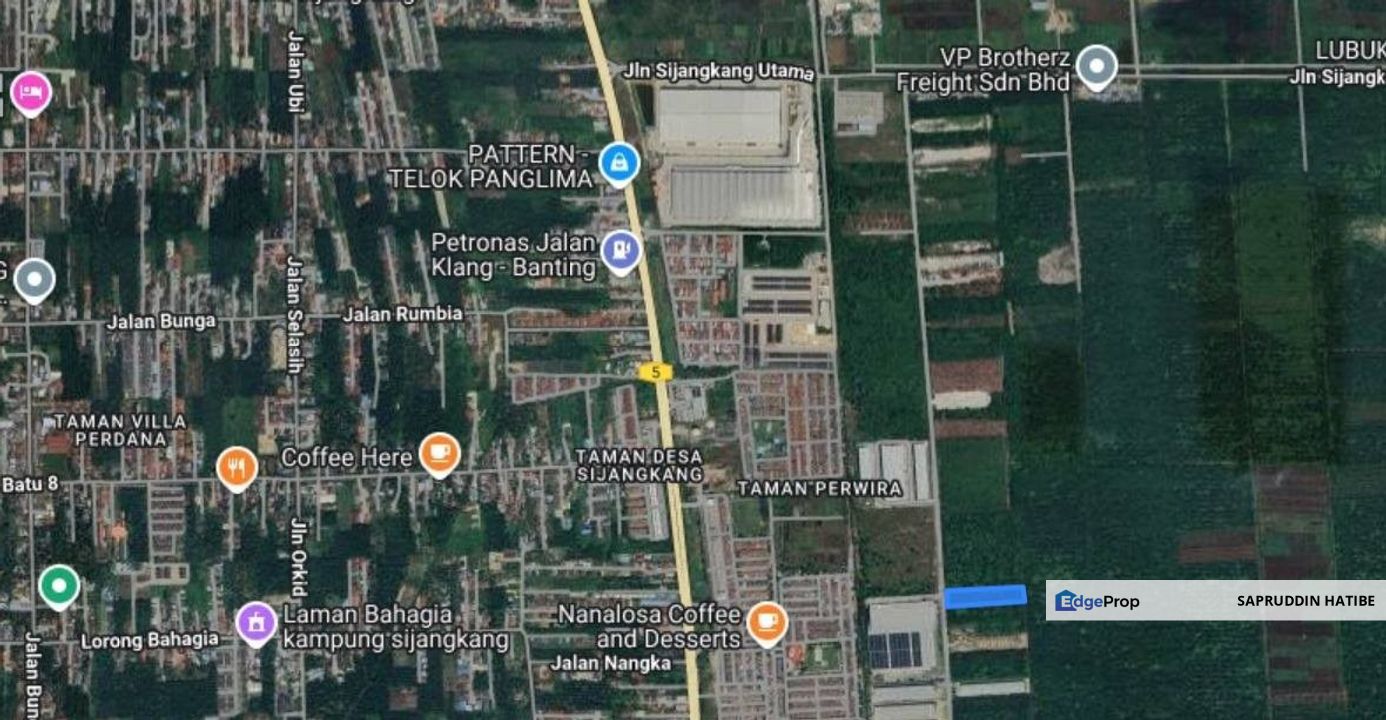 Industrial Land @ Jalan Sijangkang Utama 1, Telok Panglima Garang for Sale, Selangor, Telok Panglima Garang