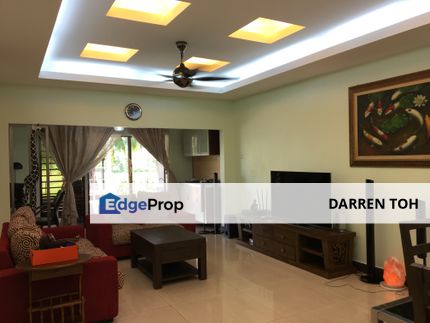 Lakeview Ground Furnished Fully Extended Villa, Selangor, Country Heights