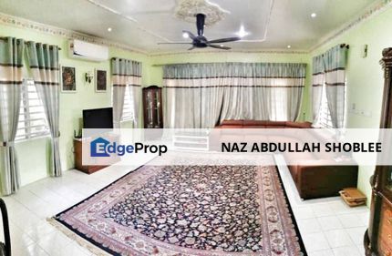 TANAH LUAS| Double Storey Bungalow Seksyen 3 Bandar Baru Bangi (14014sf), Selangor, Bangi