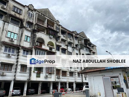 LOW DENSITY| WITH LIFT Kasturi Apartment Taman Kosas Ampang, Selangor, Ampang