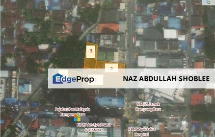 FOR SALE & RENT| RM725PSF Commercial Land Kampung Baru Kuala Lumpur, Kuala Lumpur, KL City