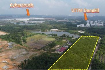 Tanah di Kampung Dengkil, Sepang Untuk Dijual