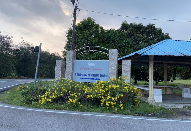 BUKAN KAWASAN BANJIR| Tanah Lot Kampung Temenin Baru Kota Tinggi Untuk Dijual