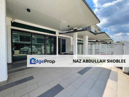 MODERN DESIGN| FULLY FURNISHED| Double Storey Superlink Aster Grove Denai Alam, Selangor, Shah Alam