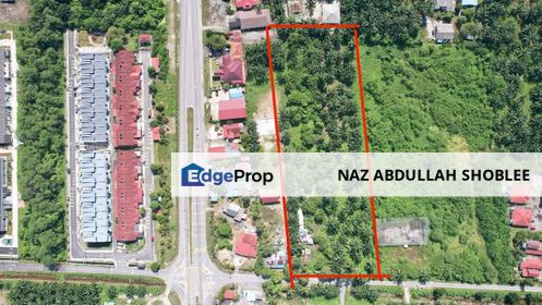 TEPI JALAN| MIX DEVELOPMENT ZONING Agriculture Land Jalan Kampung Lombong Lorong Jaya Sepakat 2 Seksyen 29 Shah Alam For Sale, Selangor, Shah Alam