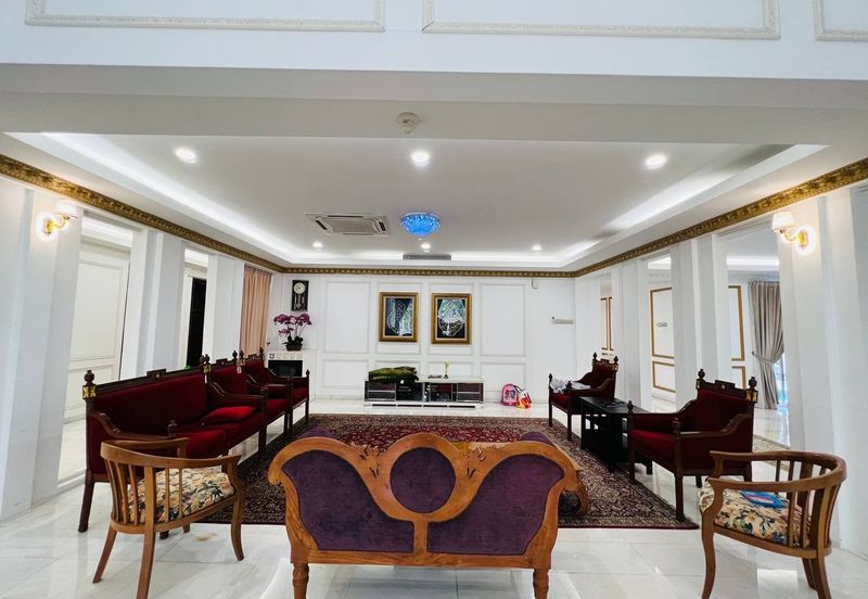 CORNER| RENOVATED| FULLY FURNISHED Double Storey Bungalow Jalan Kubah Bukit Jelutong For Sale