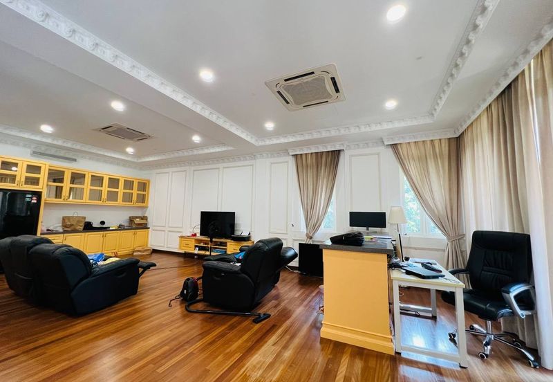 CORNER| RENOVATED| FULLY FURNISHED Double Storey Bungalow Jalan Kubah Bukit Jelutong For Sale