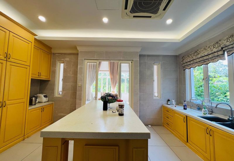 CORNER| RENOVATED| FULLY FURNISHED Double Storey Bungalow Jalan Kubah Bukit Jelutong For Sale
