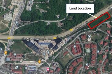 FRONTING DUKE| 2 Parcels of Commercial Land, Semarak, KL For Sale