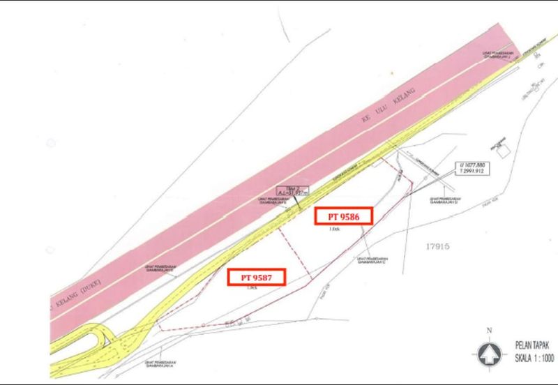 FRONTING DUKE| 2 Parcels of Commercial Land, Semarak, KL For Sale