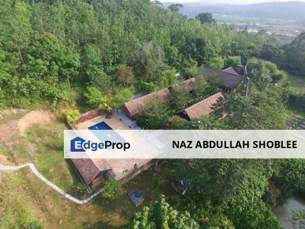 WITH CHALET| TOP OF HILL Agriculture Land, Beranang, Semenyih For Sale, Selangor, Beranang