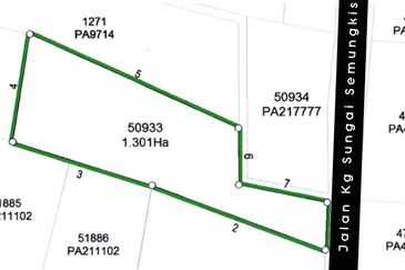 Agriculture Land, Jalan Kampung Sungai Semungkis, Hulu Langat For Sale