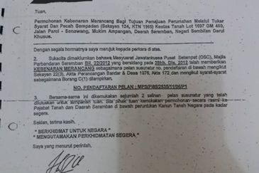 [KM Ready] Residential Potential Development Land Ampangan, Seremban For Sale