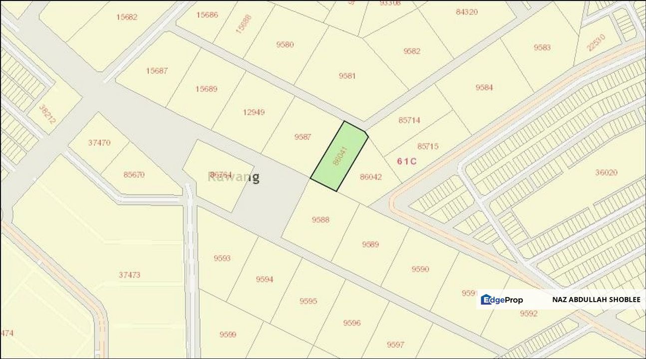 [FRONTING ROAD] Industrial Land Sungai Bakau, Rawang For Sale, Selangor, Rawang