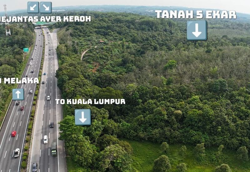 3 Parcels of Agriculture Land Pegoh, Alor Gajah For Sale