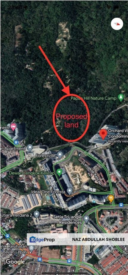 Residential Potential Development Land Bayan Lepas, Pulau Pinang For Sale, Penang, Sungai Ara