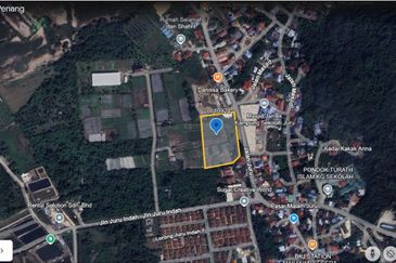 Residential and Commercial Potential Development Land Jalan Juru, Simpang Ampat, Pulau Pinang For Sale