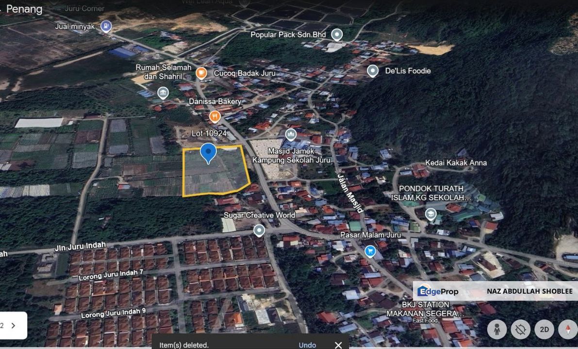 Residential and Commercial Potential Development Land Jalan Juru, Simpang Ampat, Pulau Pinang For Sale, Penang, Simpang Ampat