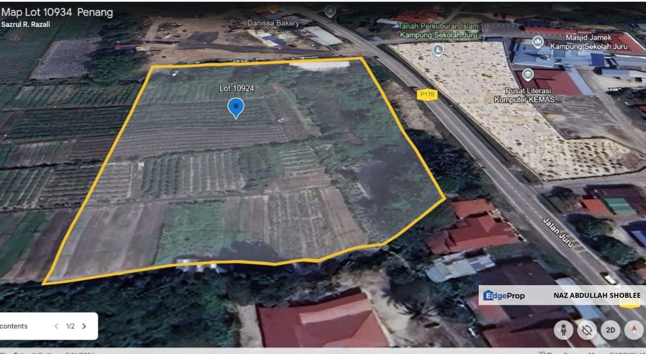 Residential and Commercial Potential Development Land Jalan Juru, Simpang Ampat, Pulau Pinang For Sale, Penang, Simpang Ampat