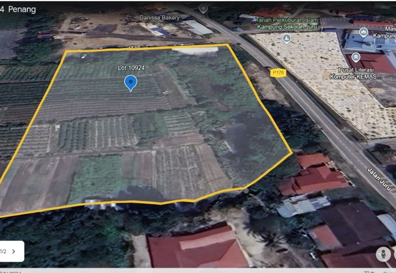 Residential and Commercial Potential Development Land Jalan Juru, Simpang Ampat, Pulau Pinang For Sale