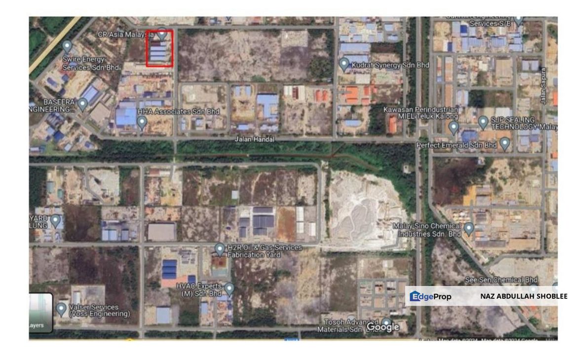 Industrial Land Kawasan Perindustrian Teluk Kalong, Kemaman For Sale  Asking price : RM5.5m (Negotiable)  PROPERTY DETAILS: - Industrial Land - Rectan, Terengganu, Kemaman