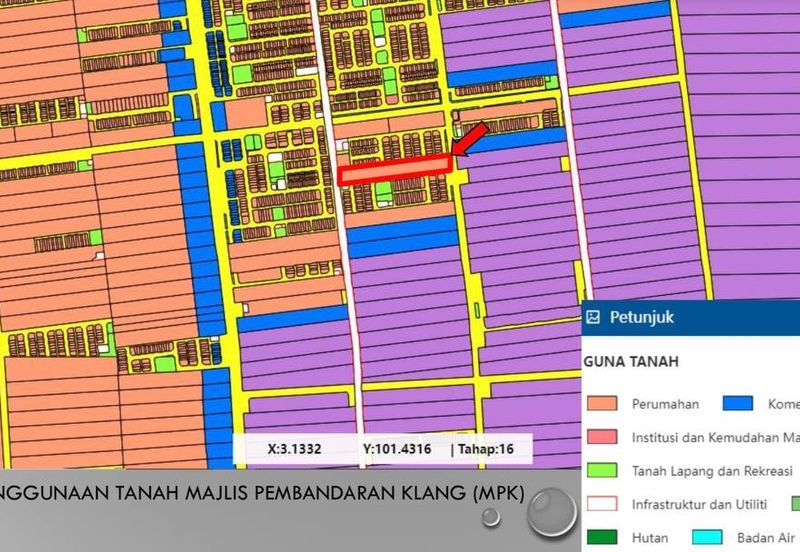 Residential Potential Development Land Meru, Klang For Sale