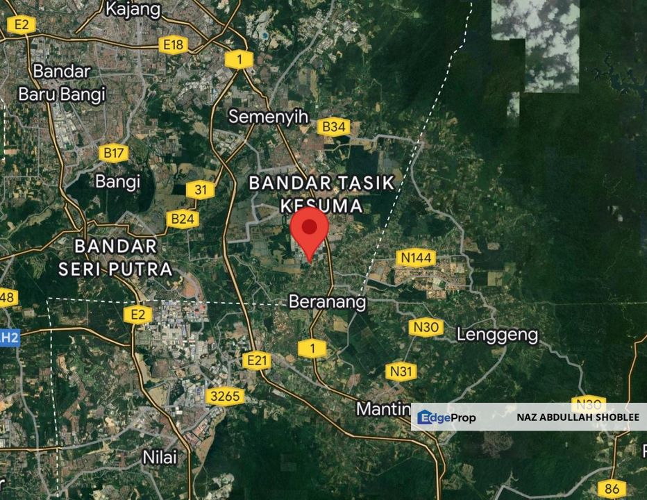 Industrial Land Beranang, Selangor For Sale, Selangor, Semenyih