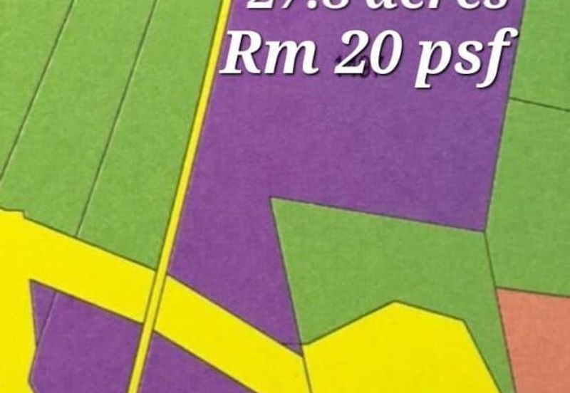 [FRONTING ROAD] Industrial Development Land Kerling, Hulu Selangor For Sale