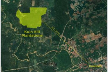 Industrial Potential Development Land Kuin Hill, Kuantan Hi-Tech Park For Sale