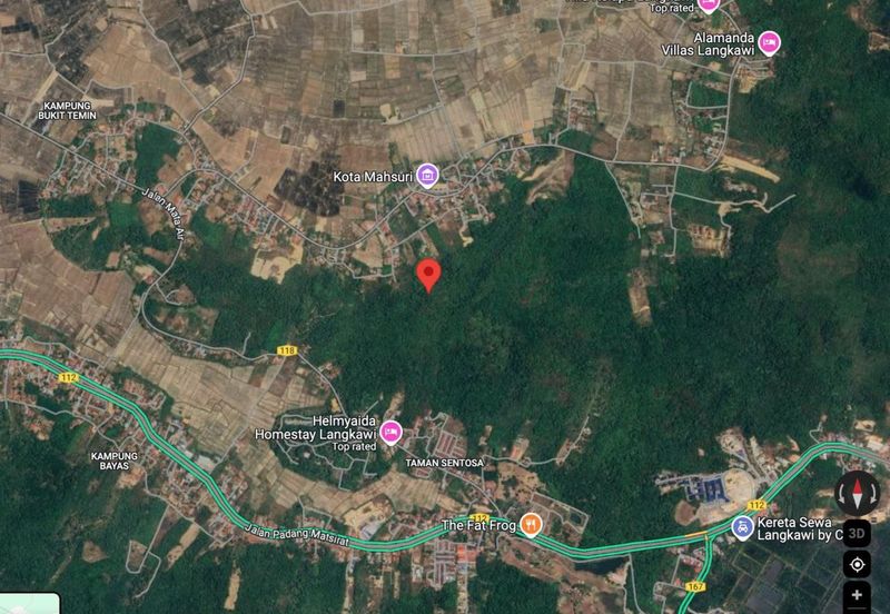 Commercial Potential Development Land Bukit Mawat, Ulu Melaka, Pulau Langkawi For Sale