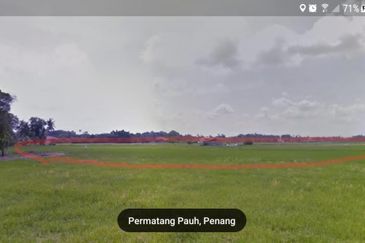 [FIRST GRADE LAND] Residential Potential Development Land Sungai Dua, Seberang Perai Tengah, Pulau Pinang For Sale
