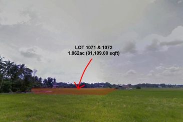 [FIRST GRADE LAND] Residential Potential Development Land Sungai Dua, Seberang Perai Tengah, Pulau Pinang For Sale