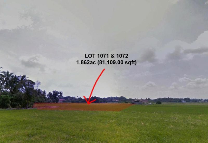 [FIRST GRADE LAND] Residential Potential Development Land Sungai Dua, Seberang Perai Tengah, Pulau Pinang For Sale