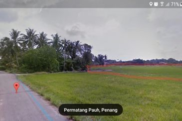 [FIRST GRADE LAND] Residential Potential Development Land Sungai Dua, Seberang Perai Tengah, Pulau Pinang For Sale