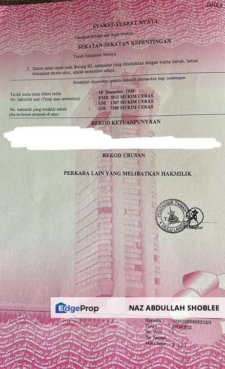 Residential Potential Development Land Batu 10, Cheras For Sale, Selangor, Cheras