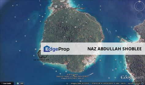 2 Parcel of Resort Potential Development Land Pulau Perhentian Kecil, Besut, Terengganu For Sale, Terengganu, Besut