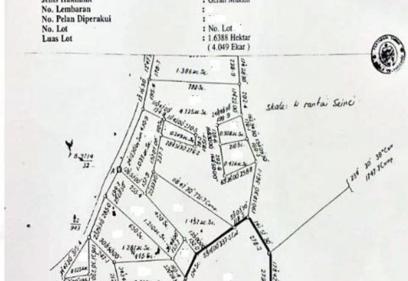 Beachfront Land, Pulau Lang Tengah, Terengganu For Sale