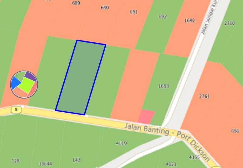 [NEXT TO MAIN ROAD] Agriculture Land Kampung Kundang, Tanjung Sepat For Sale