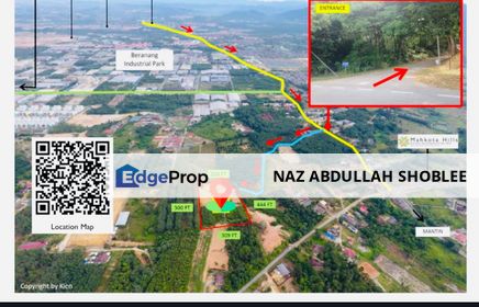 Residential Potential Development Land Kampung Sesapan Kelubi, Beranang For Sale, Selangor, Beranang